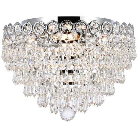 Elegant Lighting Century 4-Light 14-Inch Flush Mount - Home Elegance USA