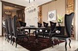Vig Furniture - Rc017-2 - Luxurious Transitional Black Fabric Chair (Set Of 2) - Vgunrc017-2