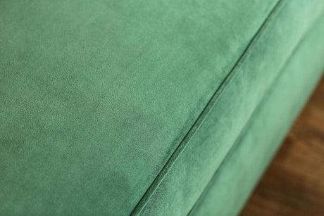 Verdante Transitional Sofa and Loveseat in Emerald Green Microfiber Finish by Furniture of America Furniture of America