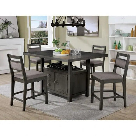 Vicky Counter Height Dining Set by Furniture of America Furniture of America