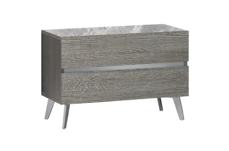 Victoria 5 Piece Queen Bedroom Set In Melamine And Grey - 18699-Q-5Set | J&M