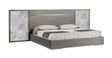 Victoria King Bed In Melamine And Grey - 18699-K | J&M