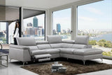 Viola Premium Leather Sectional by J&M Furniture J&M Furniture