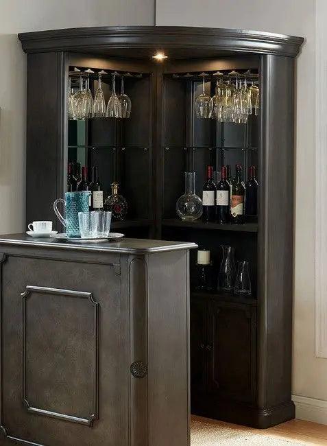 Voltaire Corner Curio CM-CR142 by Furniture of America Furniture of America