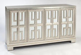 Worn Silver / Light Champagne Brush Buffet 4477-S1 by Artmax Furniture Artmax Furniture