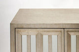 Worn Silver / Light Champagne Brush Buffet 4477-S1 by Artmax Furniture Artmax Furniture