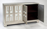 Worn Silver / Light Champagne Brush Buffet 4477-S1 by Artmax Furniture Artmax Furniture