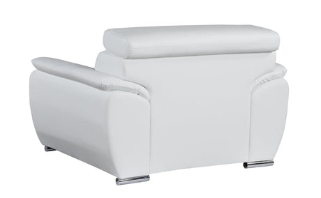 Genuine Leather Chair - Home Elegance USA