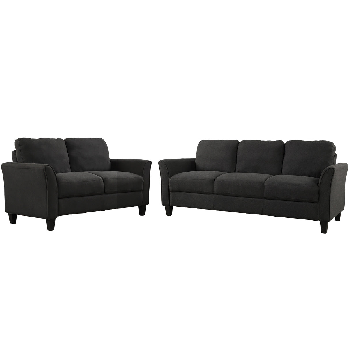 U_STYLE Polyester-blend 3 Pieces Sofa Set Home Elegance USA