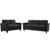 U_STYLE Polyester-blend 3 Pieces Sofa Set Home Elegance USA