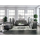 Yazmin - Sofa & Loveseat - Gray - Home Elegance USA