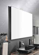 LED Mirror Bathroom Vanity Mirror with Back Light, Wall Mount Anti-Fog Memory Large Adjustable Vanity Mirror