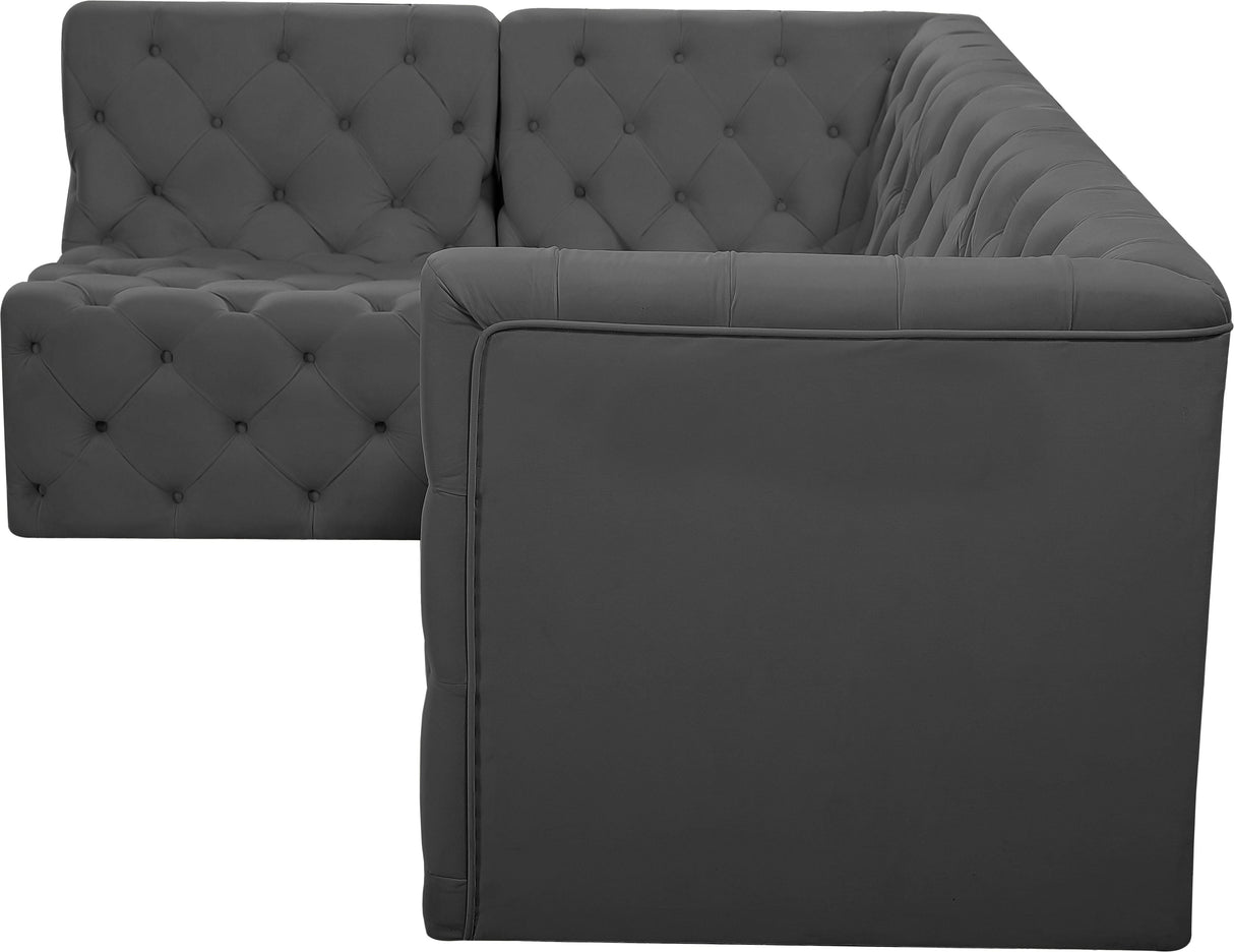 Tuft - Modular Sectional 4 Piece - Gray - Home Elegance USA