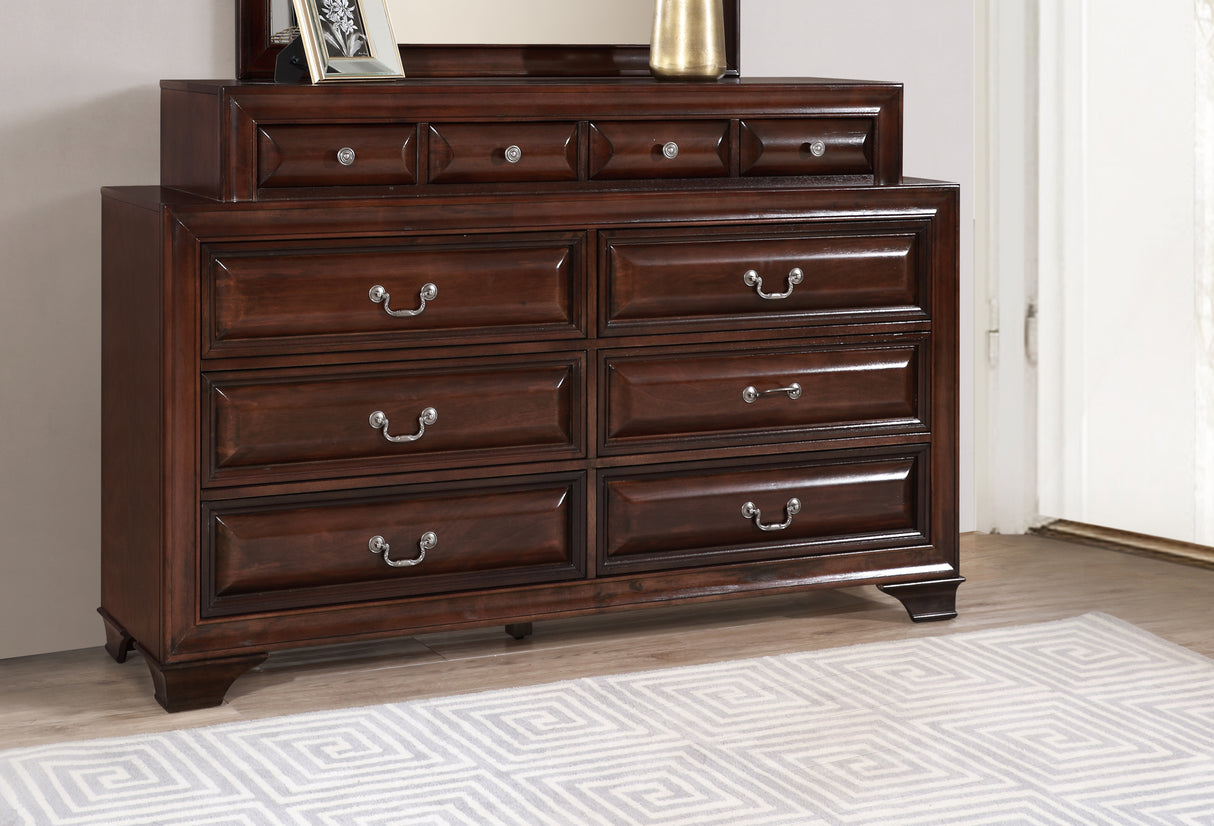 Glory Furniture LaVita G8875-D Dresser , Cappuccino - Home Elegance USA