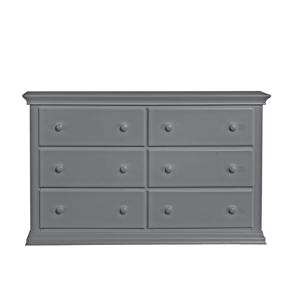 Universal 6 Drawer Dresser Gray - Home Elegance USA