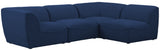 Miramar - Modular Sectional 4 Piece - Navy - Home Elegance USA