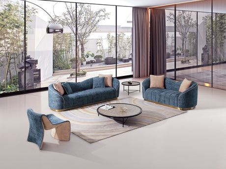 Modern Living Room 4-Seater Sofa Home Elegance USA