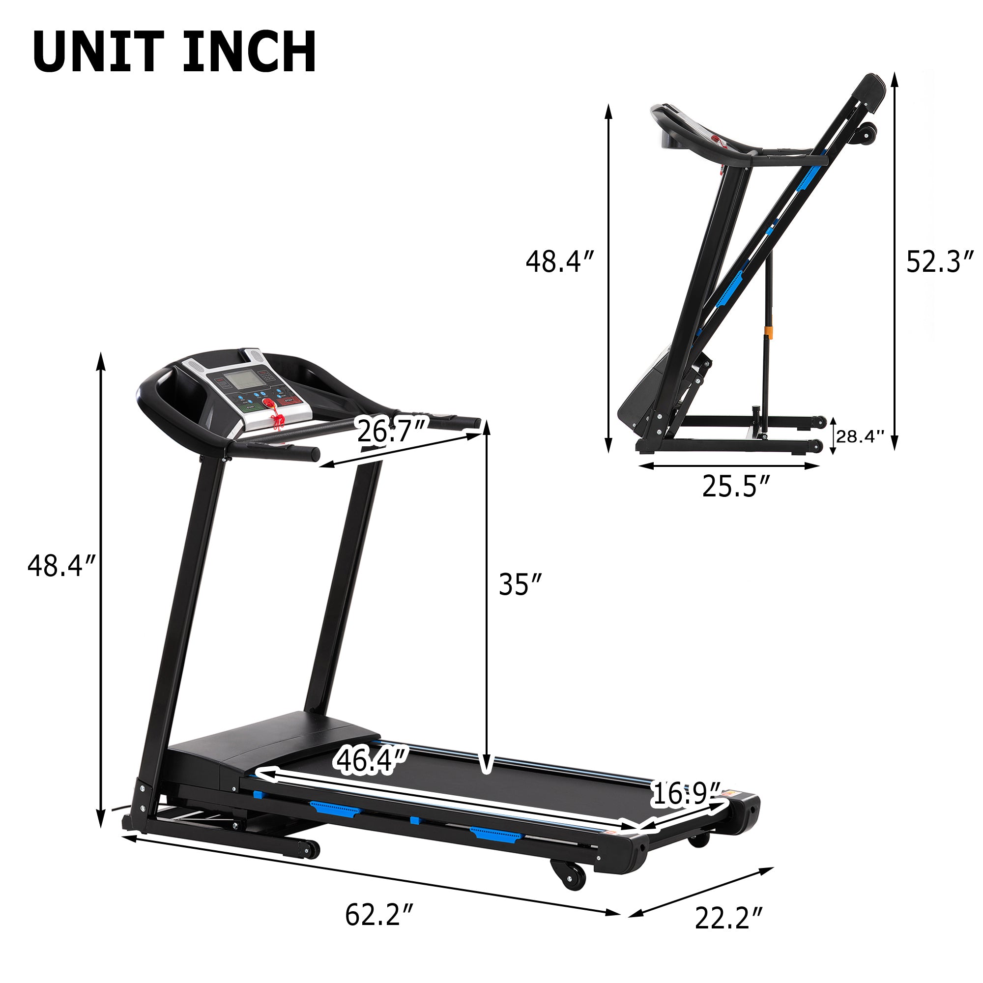 Electric treadmill online machine