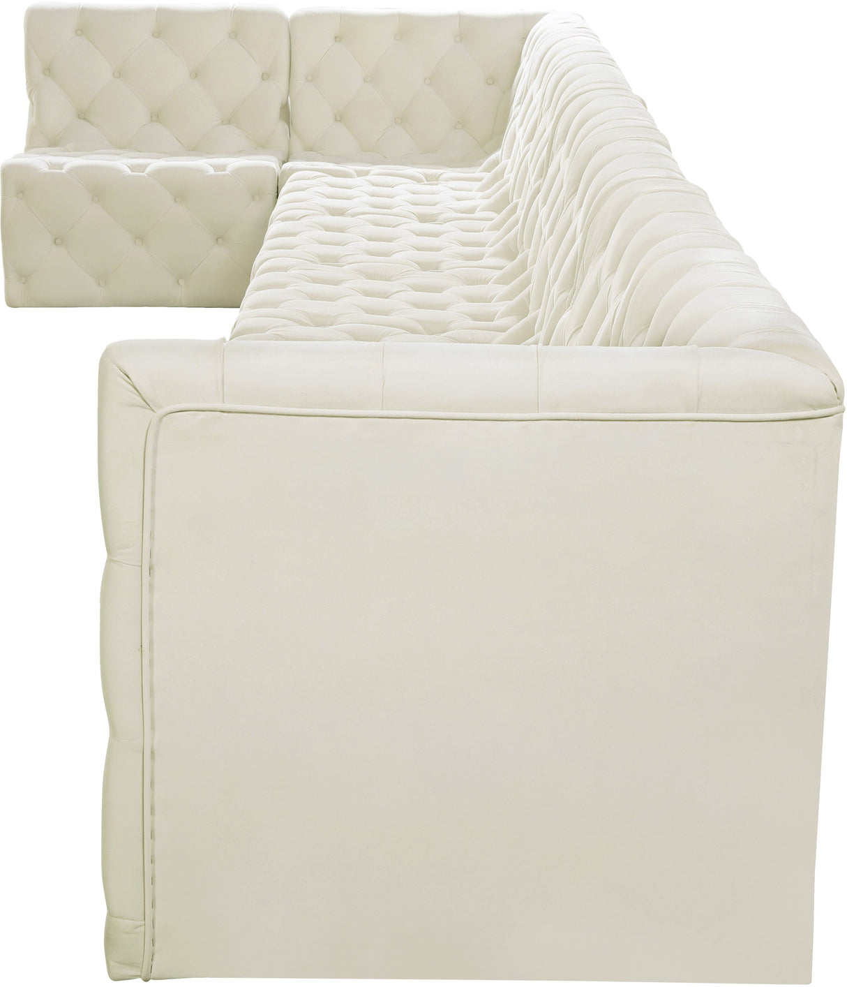 Tuft - Modular Sectional 8 Piece - Cream - Home Elegance USA