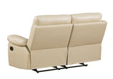 Global United Leather-Air Recliining  Loveseat Home Elegance USA