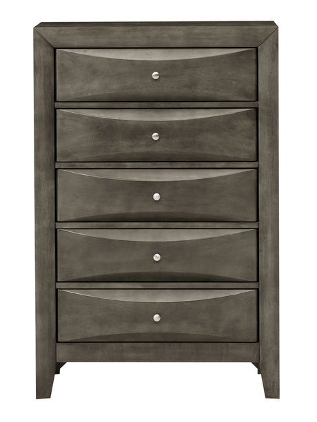 Glory Furniture Marilla G1505-CH Chest , Gray - Home Elegance USA