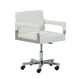 Vig Furniture Modrest Craig Modern White Bonded Leather Office Chair