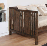 Petunia - Twin Daybed - Dark Walnut - Home Elegance USA