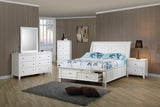 Selena - Sleigh Storage Bedroom Set - Home Elegance USA