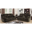 Sadhbh - Sofa & Loveseat - Dark Brown