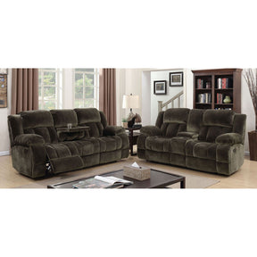 Sadhbh - Sofa & Loveseat - Dark Brown