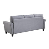 Modern Living Room Sofa Set Linen Upholstered Couch Furniture for Home or Office ,Light Grey,(2+3-Seat,Old Sku:SG000372AAA) Home Elegance USA