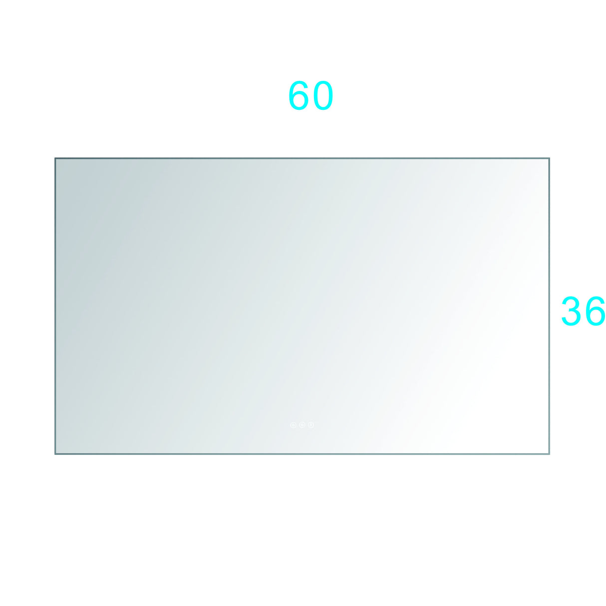 LED Mirror Bathroom Vanity Mirror with Back Light, Wall Mount Anti-Fog Memory Large Adjustable Vanity Mirror