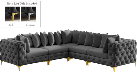 Tremblay - Modular Sectional 5 Piece - Gray - Home Elegance USA