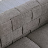 Deepth 35", length 85" weave sofa ,contemporary new concept sofa.handcrafted weave sofa. 3 seater | Home Elegance USA