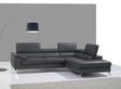 A973B Premium Leather Sectional In White - 179061-Wht | J&M