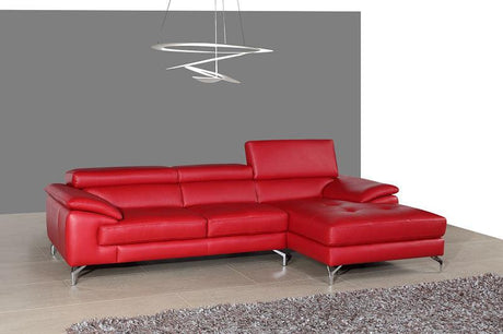 J&M Furniture - A973 Premium Leather Sectional In Element - 1790613-Ele