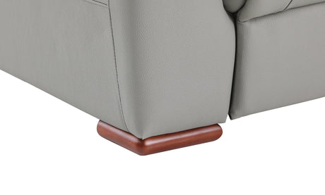 Global United  Modern Reclining Leather Air Upholstered Chair