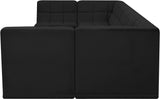 Relax - Modular Sectional 7 Piece - Black - Home Elegance USA