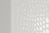 A&X Regal Modern White Crocodile Floor Mirror Vgunak421 - Wht | Home Elegance USA