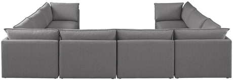 Mackenzie - Modular Sectional 8 Piece - Gray - Home Elegance USA