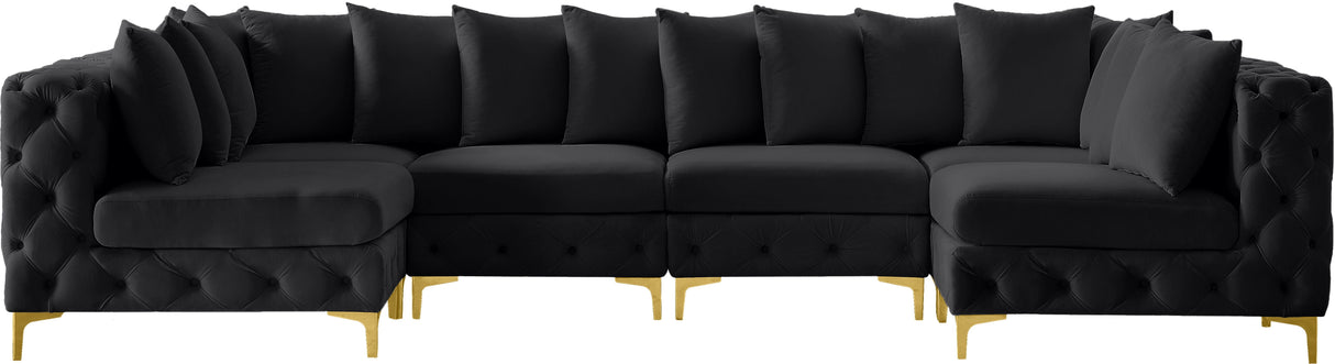 Tremblay - Modular Sectional 6 Piece - Black - Modern & Contemporary - Home Elegance USA