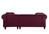 Adnelis - Sectional Sofa w/2 Pillows | Home Elegance USA