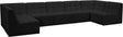 Relax - Modular Sectional 7 Piece - Black