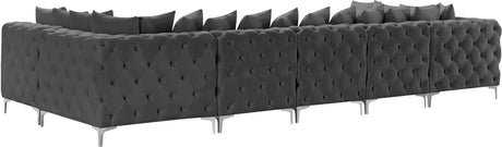 Tremblay - Modular Sectional 7 Piece - Gray - Fabric - Home Elegance USA