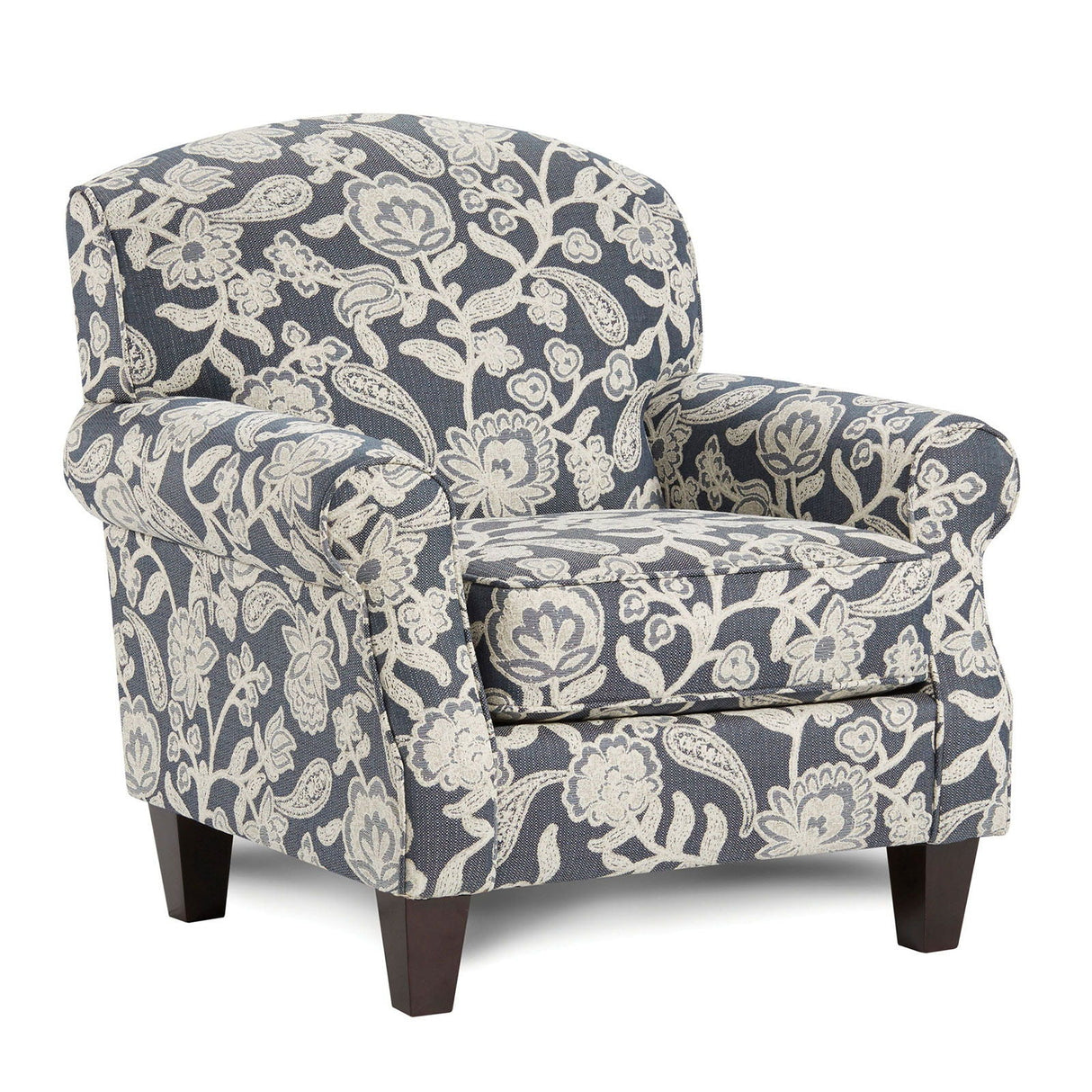 Porthcawl - Accent Chair - Floral Multi - Home Elegance USA