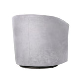 Eden Silver Swivel Chair - Home Elegance USA