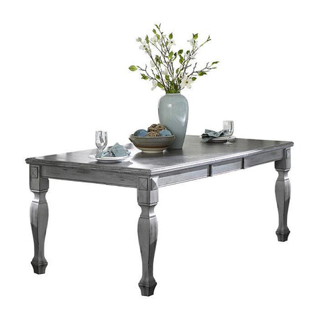 Homelegance - Fulbright Dining Table In Gray And Coffee - 5520-78