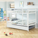 TWIN BUNKBED WITH TRUNDLE - Home Elegance USA