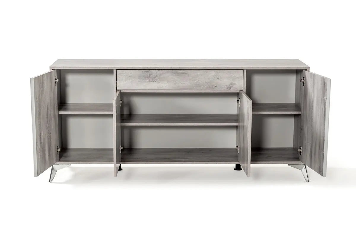 Vig Furniture - Nova Domus Alexa Italian Modern Grey Buffet - Vgacalexa-Buf