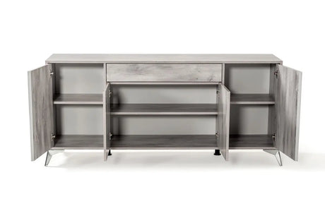 Nova Domus Alexa Italian Modern Grey Buffet Vgacalexa-Buf